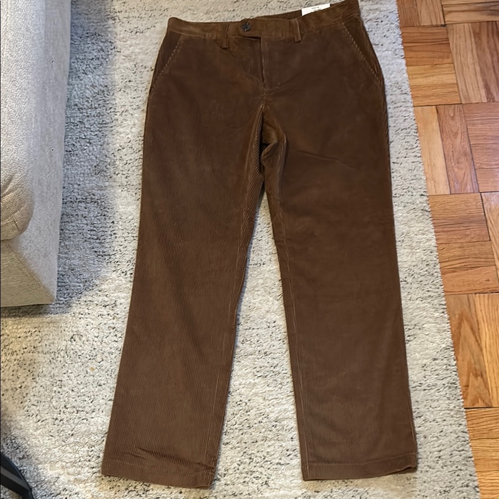 Men's Brown Corduroy Pants